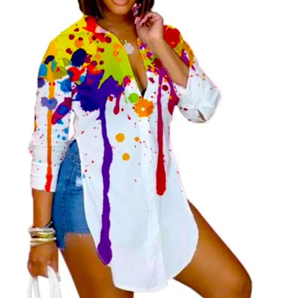 Women’s button-down shirt